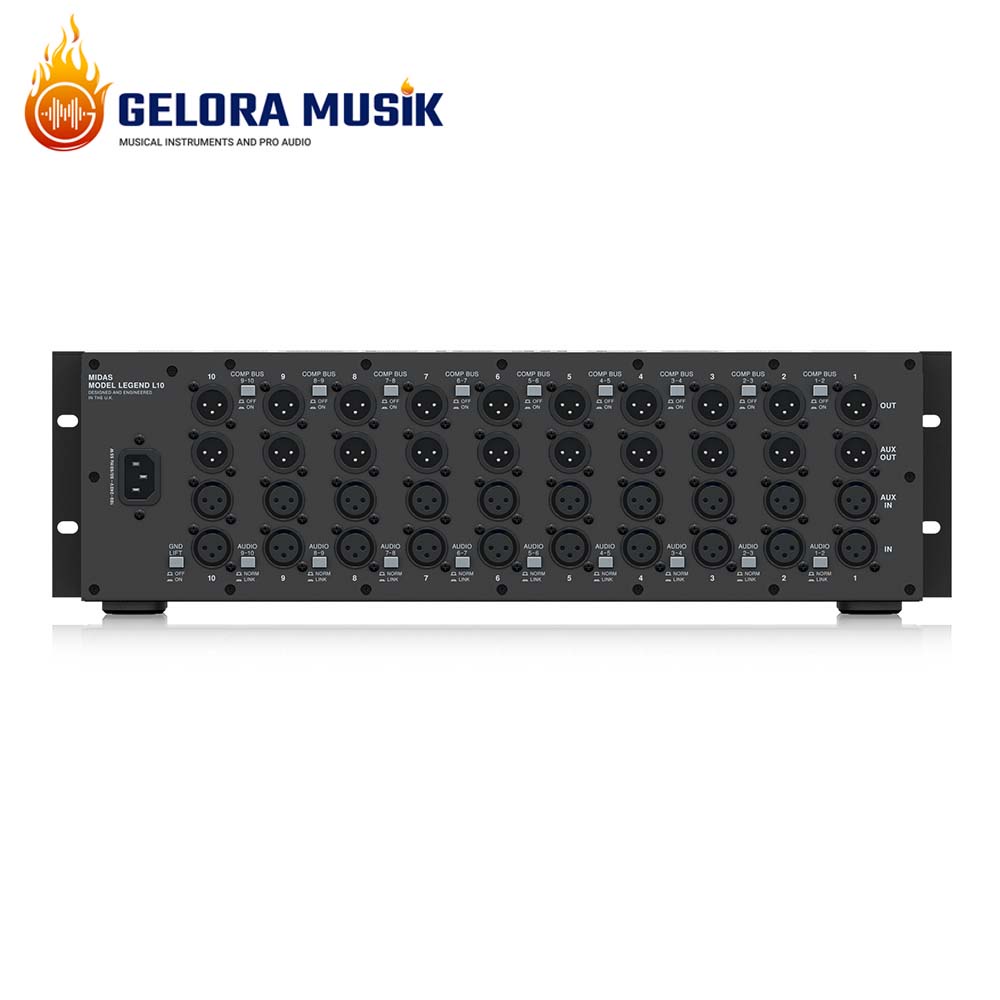 Jual Compressor Midas L10 500 Series Rackmount Chassis for 10 Modules