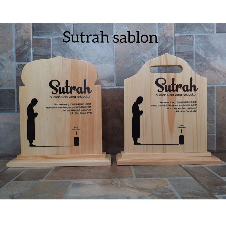 Jual [PRODUK EJHTF] Sutrah / Sutroh / Pembatas Shof Sholat Bahan Kayu ...