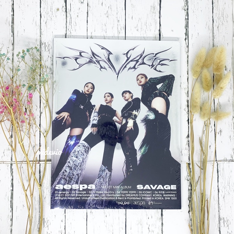 Jual Aespa - Mini Album Vol.1 [Savage] Photobook Ver. | Shopee Indonesia