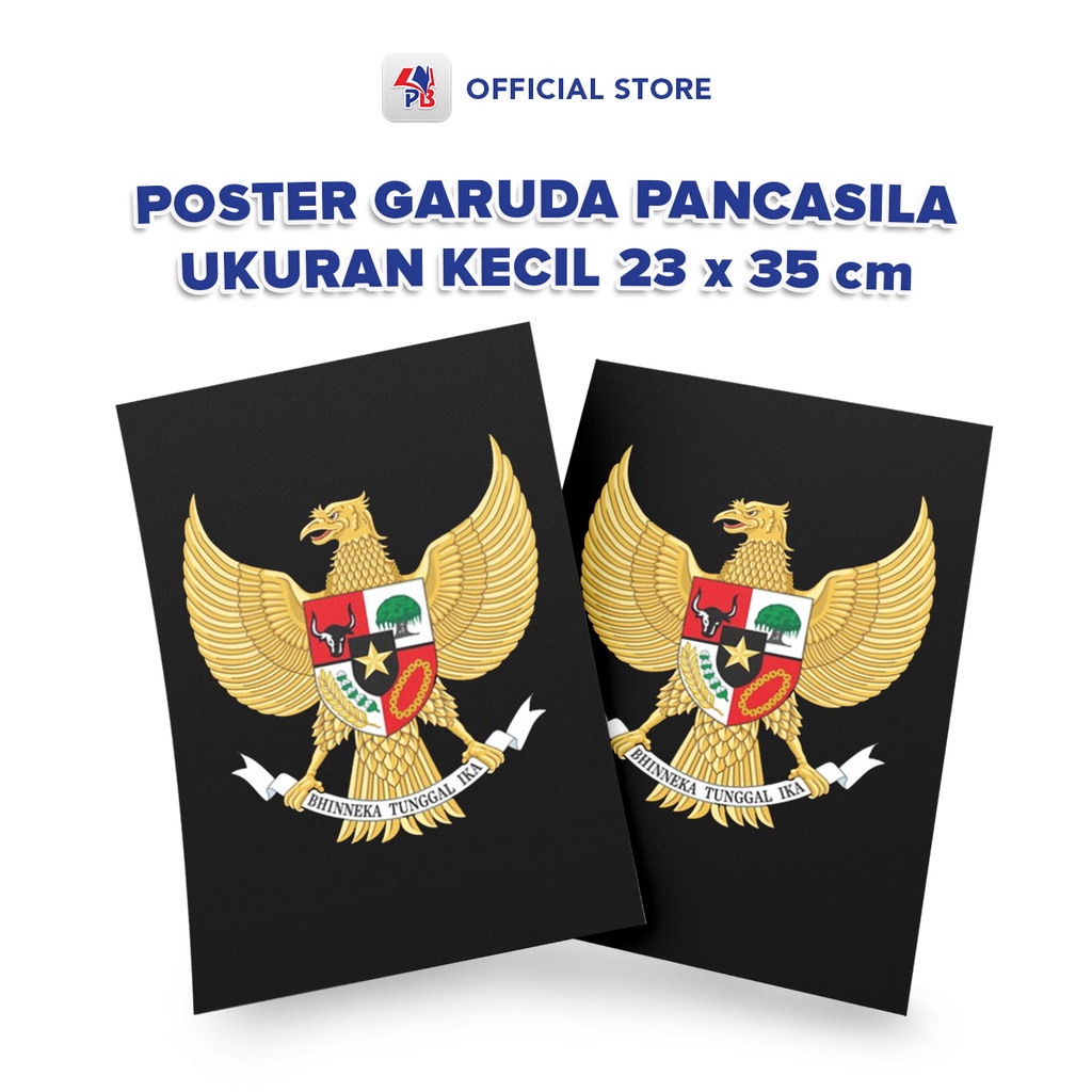 Jual Poster Garuda Pancasila Lambang Negara Indonesia - Hiasan Dinding ...