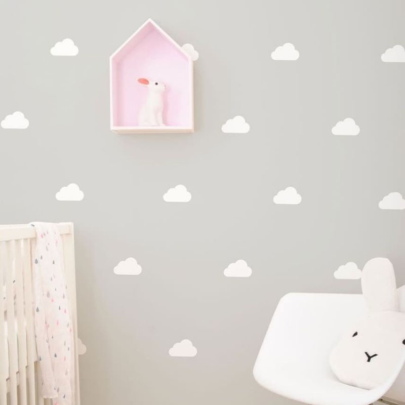 Jual STIKER DINDING BENTUK AWAN CLOUD UKURAN 5-6cm | Shopee Indonesia