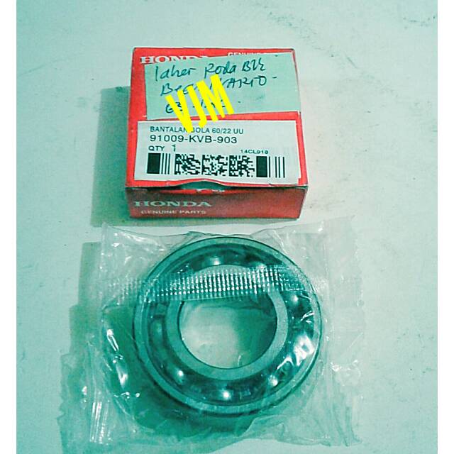 Jual LAHER BEARING BERING AS RODA BELAKANG BEAT SCOOPY SPACY VARIO 110 ...