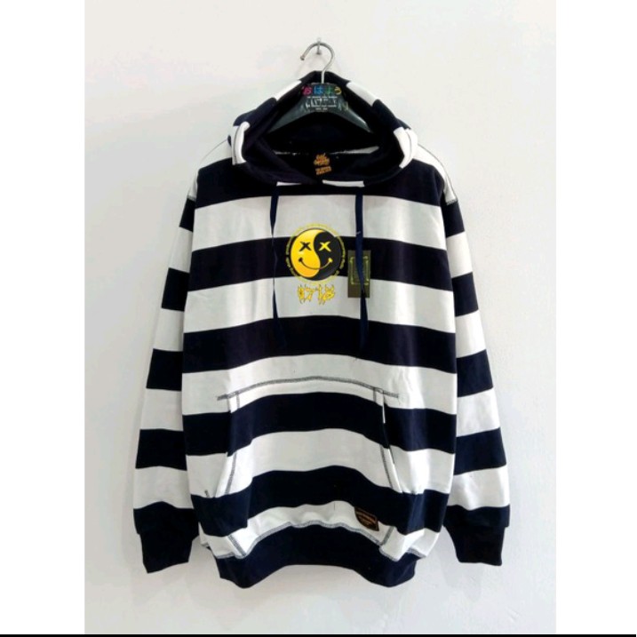 Jual Jaket Sweater Hoodie GOOD MORNING SMILE – Black Edition