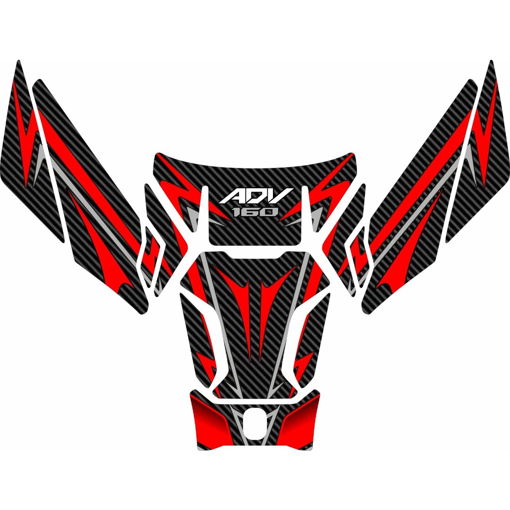 Jual Tankpad Adv Stiker Adv Sticker Timbul Deck Pad Tankpad Striping Honda Adv