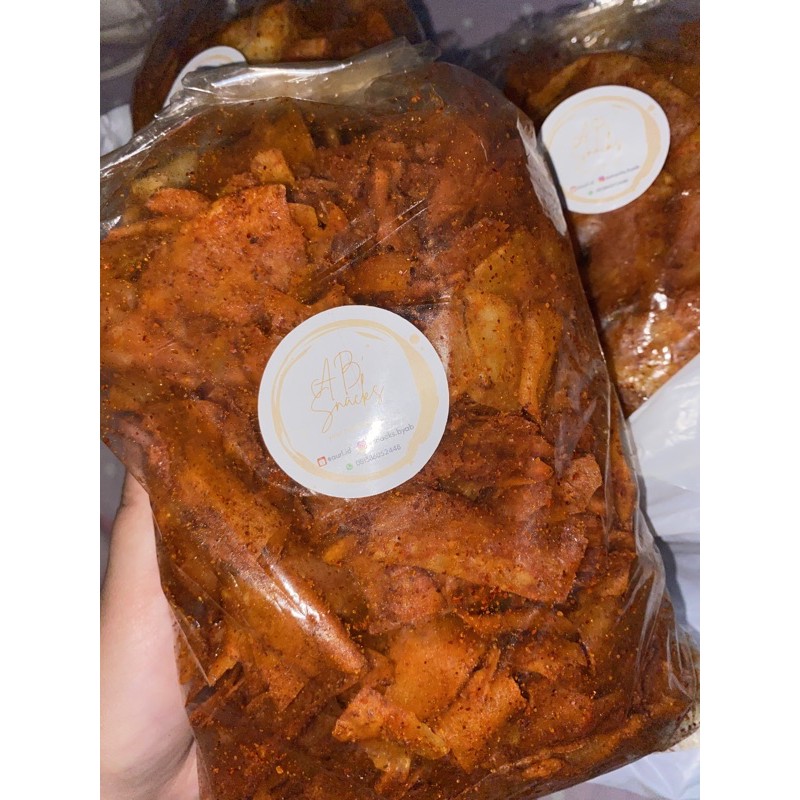 Jual Keripik Setan Kripik Setan Keripik Sukabumi Ab 250gr Shopee