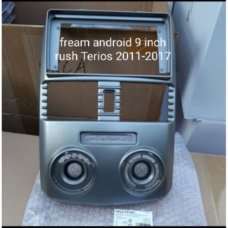 Jual fream tv android 9 inch mobil RUSH dan TERIOS 2011-2017 | Shopee ...