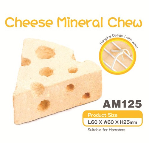 BLSMU Lavablock Kauspielzeug Für Nager | 8 Stück | 2,5 X 2,5 X 2,5 Cm | Für Hamster, Chinchilla, Kaninchen