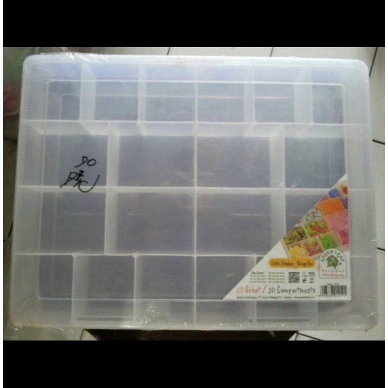 Jual Kotak Perkakas 20 Sekat Green Leaf 1419 / Box Container ...
