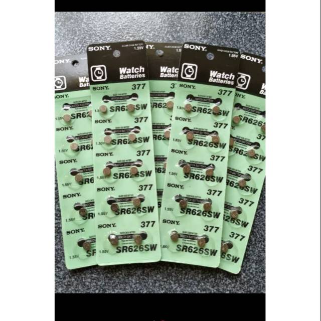 20 NEW SONY 377 SR626SW SR66 V377 Watch Battery - Made In Japan - Foto 13