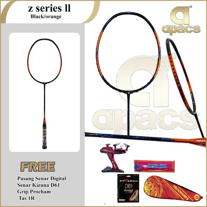 日本公式品 II（Orange） アパックス Force Z Badminton series II 