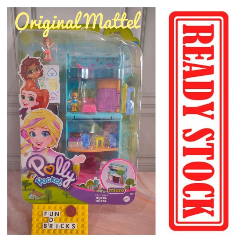 Jual Polly Pocket Hotel Mattel Original Shopee Indonesia