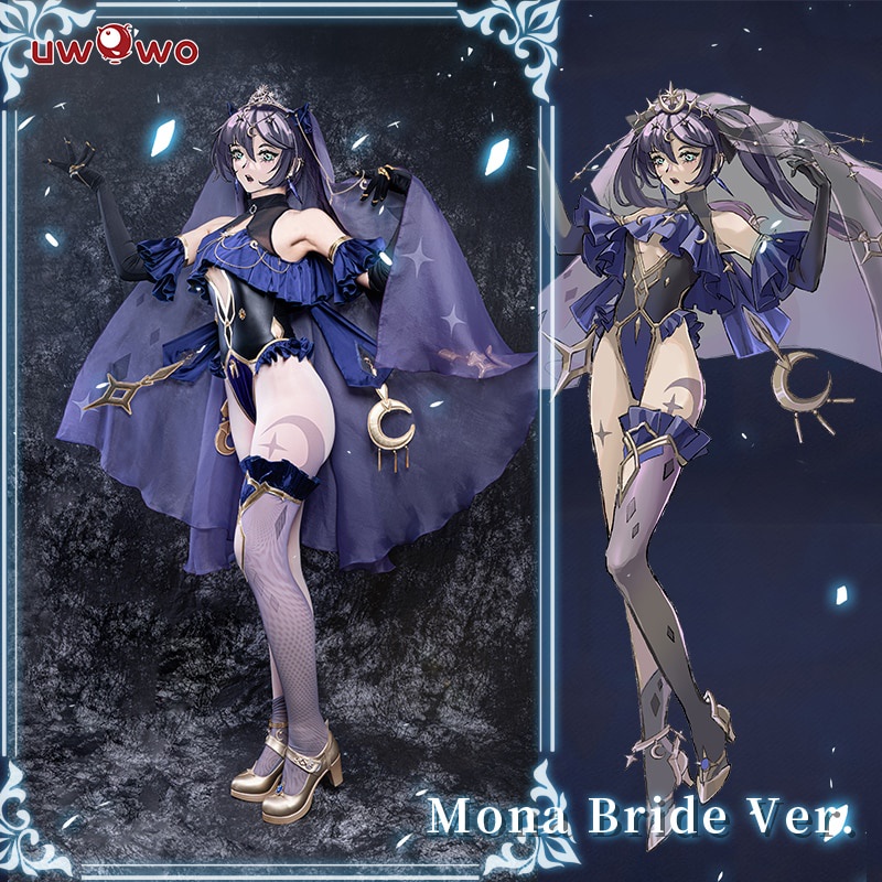 Jual Preorder Pre Sale Exclusive Authorization Mona Bride Cosplay Uwowo X Ailish Genshin Impact 3928