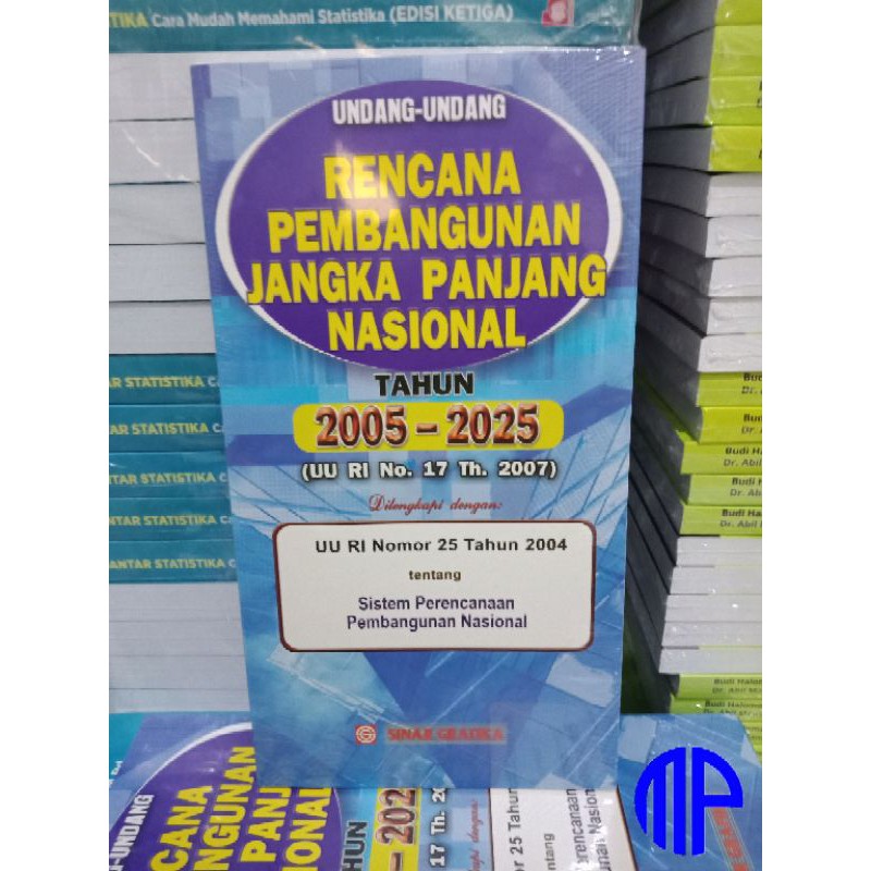 Jual UU Rencana Pembangunan Jangka Panjang Nasional RPJPN 2005-2025 (UU ...