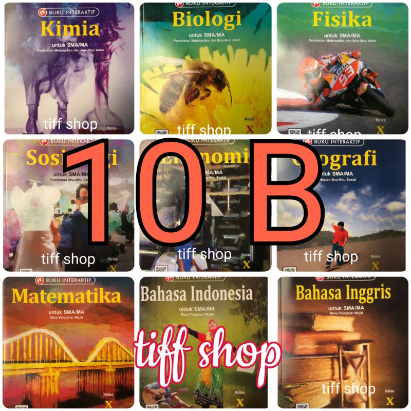 Jual Buku LKS/PR Interaktif Kelas X, 10, Semester 2, 10b, XB, SMA (K13 ...