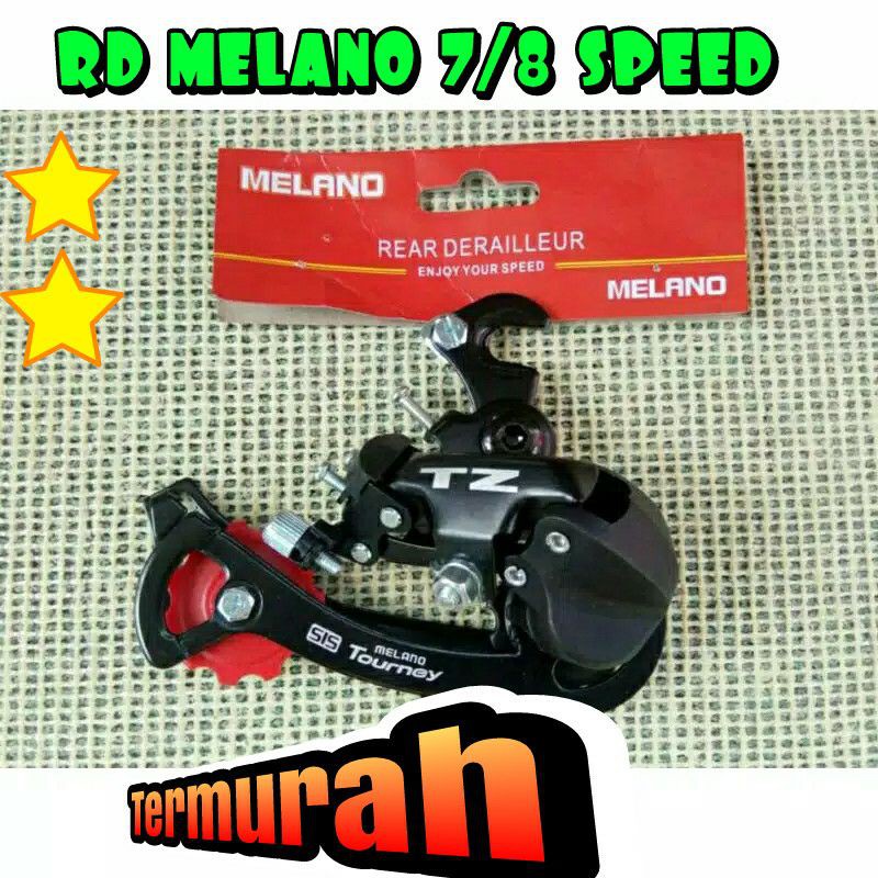 Jual RD Rear Drerailleur [MURAH] RD MELANO TZ 50 pemindah gigi operan ...