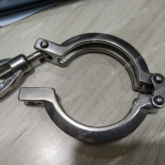 Jual KLEM CLAMP FERRULE SANITARY SS304 2