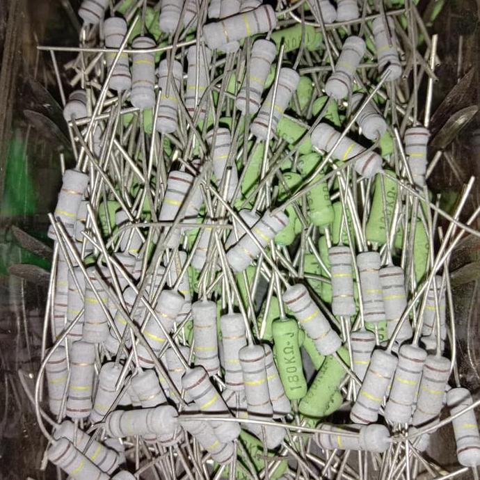 Jual Resistor 180K 180Kohm 180 K 1Watt 1 Watt Toleransi 5% Pcmelebik54 ...