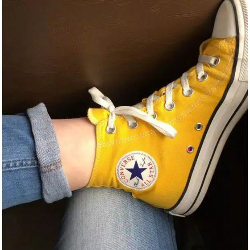 Jual SEPATU CONVERS ALL STAR KUNING | Shopee Indonesia