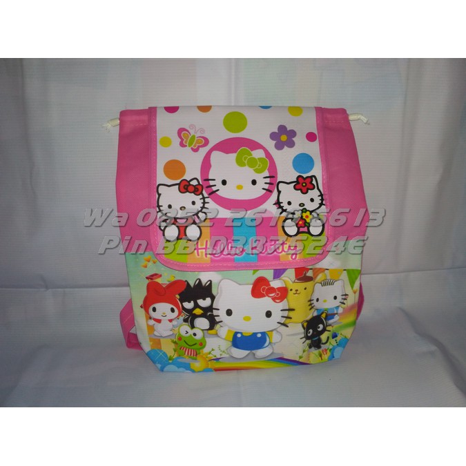 Jual Tas Ultah Kartun HELLO KITTY | Tas Ulang Tahun Anak HELLO KITTY