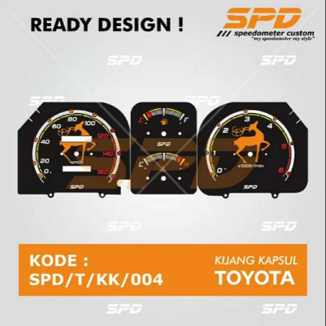 Jual Ready Desain Panel Speedometer Custum Kijang Capsul Shopee Indonesia