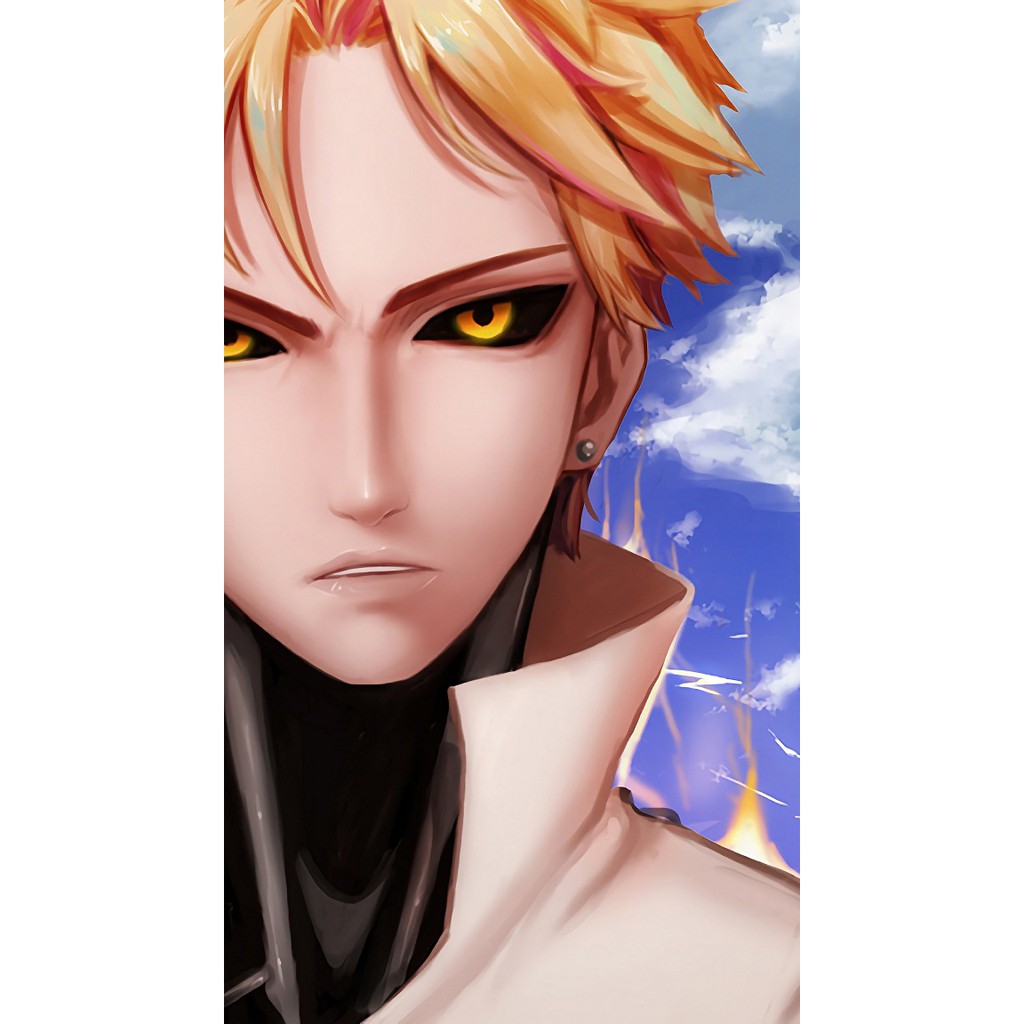 Jual Poster Anime genos one punch man full colour murah meriah