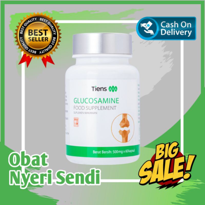 Jual obat nyeri sendi glucosamine aman halal Shopee Indonesia