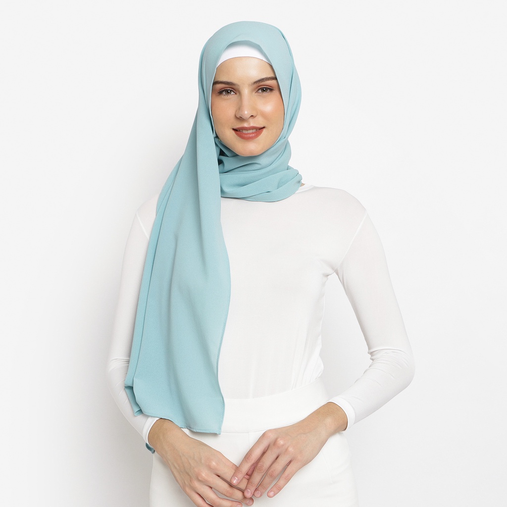 Jual Le Najwa Fashion Muslim Jilbab Pashmina Karet Shopee