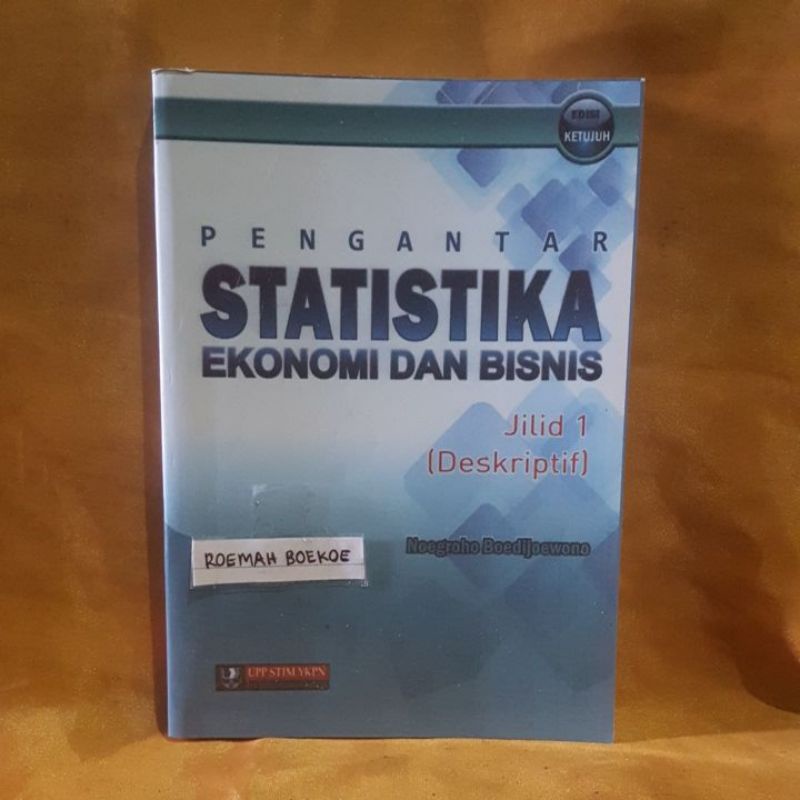 Jual Pengantar Statistika Ekonomi Dan Bisnis Edisi 7 Jilid 1