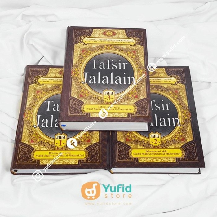 Jual Buku Tafsir Jalalain 3 Jilid (Pustaka Elba) | Shopee Indonesia