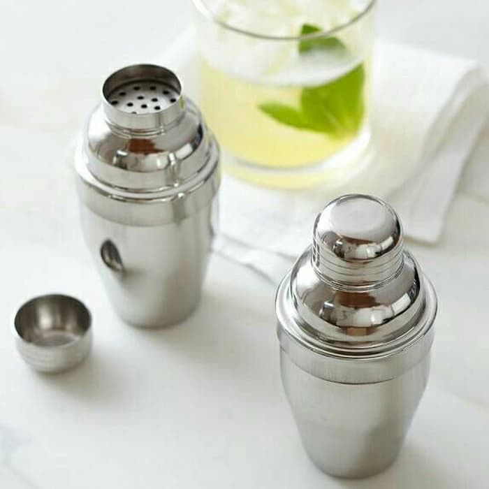 Jual COCKTAIL SHAKER / BOTOL KOCOK STAINLESS STEEL 750ML | Shopee Indonesia