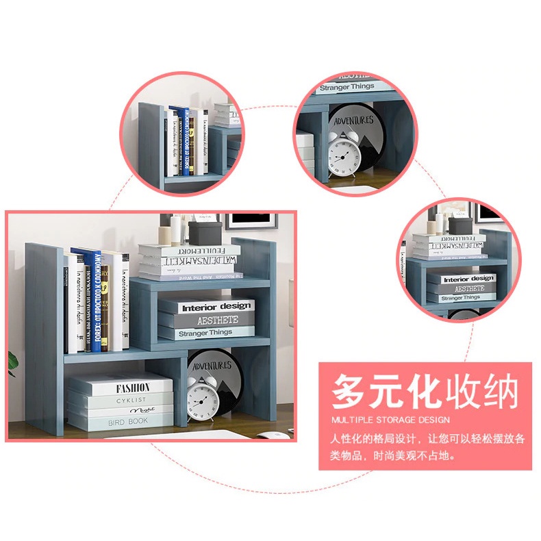 Jual MP Veneer DIY Rak Meja Buku Bookshelf - ZWJ4004 - DealMedan rak ...