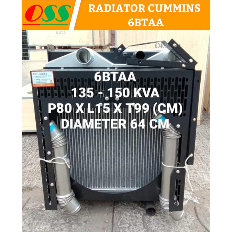 Jual RADIATOR CUMMINS 6BTAA INTERCOOLER GENSET ALAT BERAT | Shopee ...