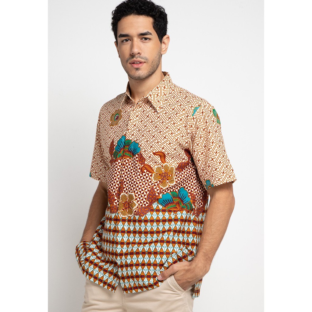 Jual Arjuna Weda Hem Batik Banji Slobog - Tosca | Shopee Indonesia
