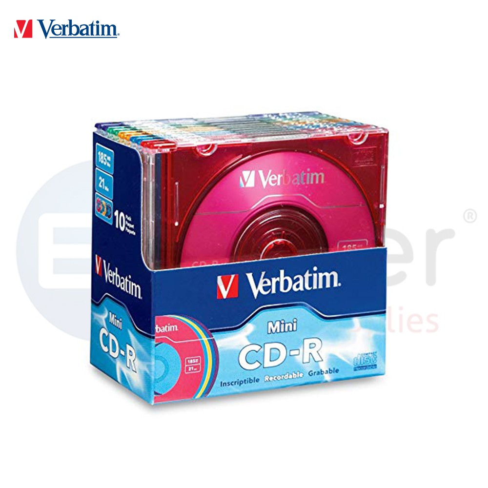 Jual CD-R mini VERBATIM Warna | Shopee Indonesia