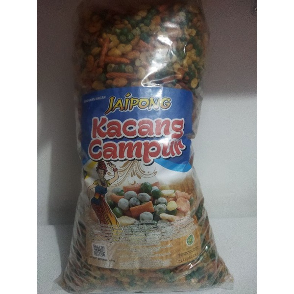 Jual Jualania Kacang Campur Mix Koro Polong 250 Gram Seperempat