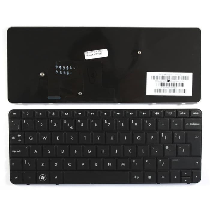 Jual Keyboard HP Mini 110-3500 210-2000 110-3700 dm1-4000 UK Layout ...