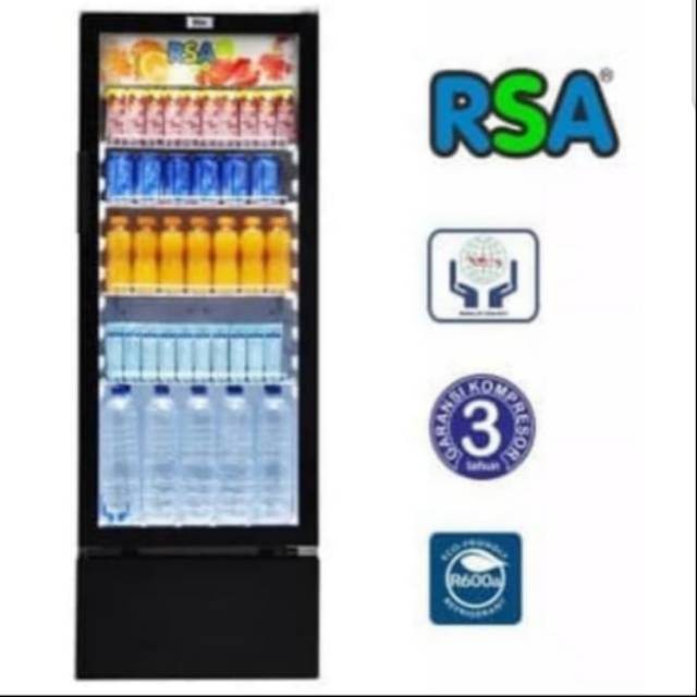 Jual SHOWCASE COOLER RSA AGATE 240R | Shopee Indonesia