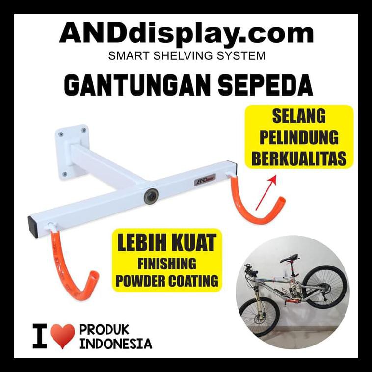 Jual Gantungan Sepeda Pth Bike Hanger Rak Sepeda Dinding Anddisplay Shopee Indonesia