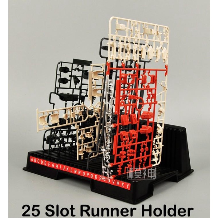 Jual Model Kit/Gundam/Gunpla Runner Holder/Rack/Stand/Organizer 25 Slot ...