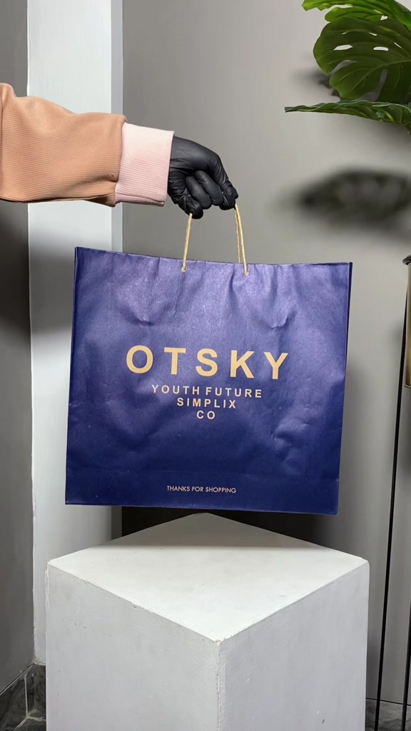 Jual Otsky Paper Bag Polos Premium New All | Shopee Indonesia