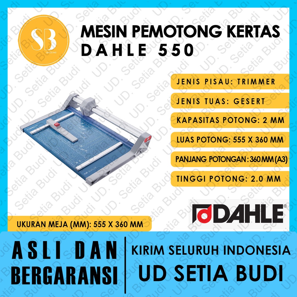 Jual Mesin Pemotong Kertas DAHLE 550 Asli Dan Bergaransi Shopee Indonesia