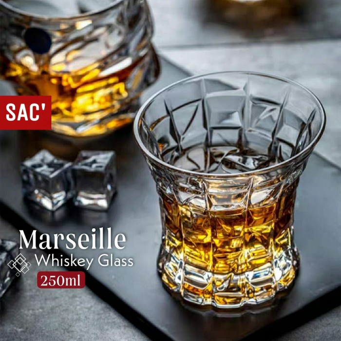 Jual Misi Marseille Whiskey Glass Gelas Kaca Gelas Whisky Wine Gelas Air Minum Shopee Indonesia 0636