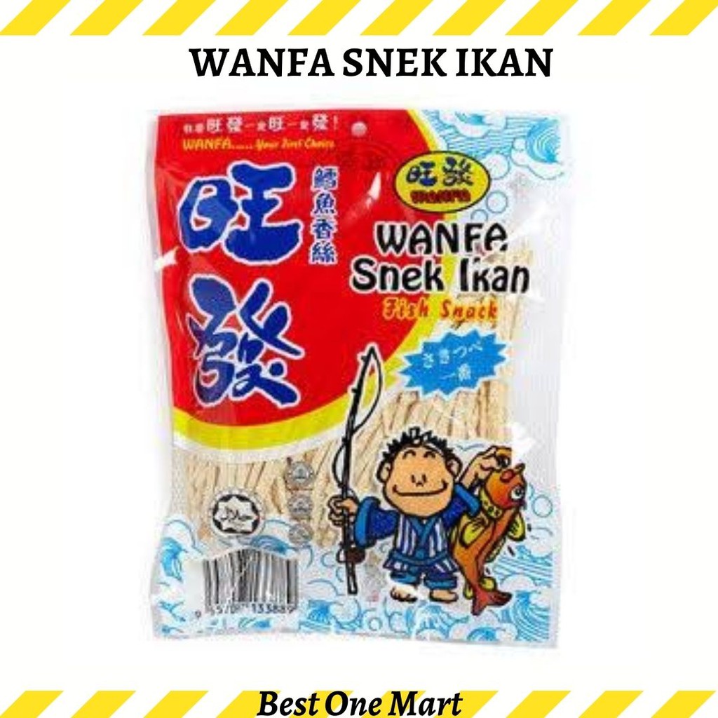 Jual Wanfa Dried Fish Snack / Snek Ikan 120 Gr | Shopee Indonesia