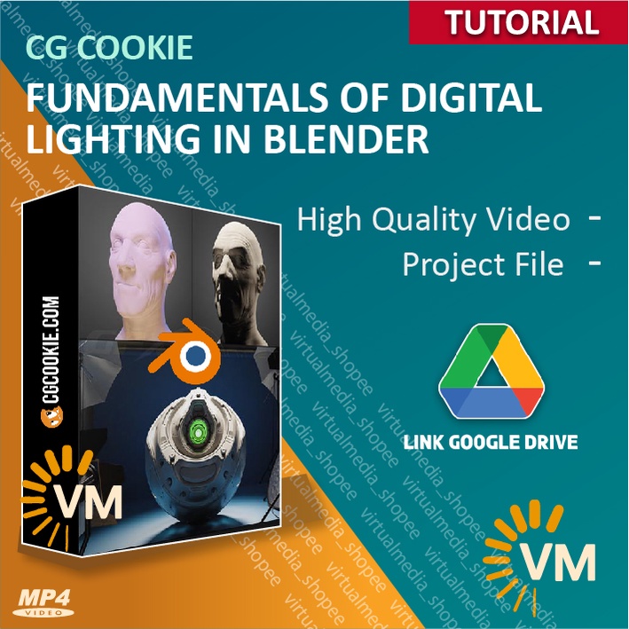 Jual CG COOKIE – FUNDAMENTALS OF DIGITAL LIGHTING IN BLENDER | DVD ...