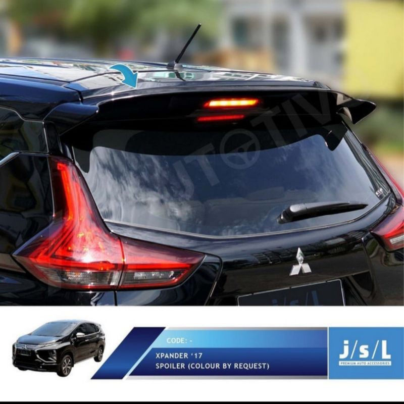 Jual spoiler Xpander model original colour by request jsl | Shopee ...