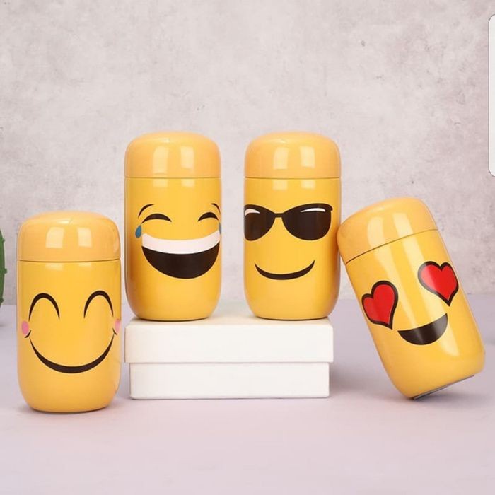 Jual Termos Emoticon Stainless Steel Ml Air Panas Dingin Lucu Shopee Indonesia