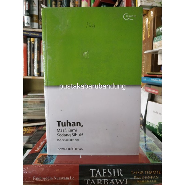 Jual [Original] Buku Tuhan Maaf Kami Sedang Sibuk Lengkap Edisi Revisi ...