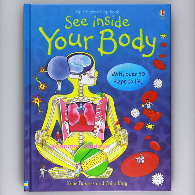 Jual An Usborne Flap Book : See Inside Your Body | Shopee Indonesia