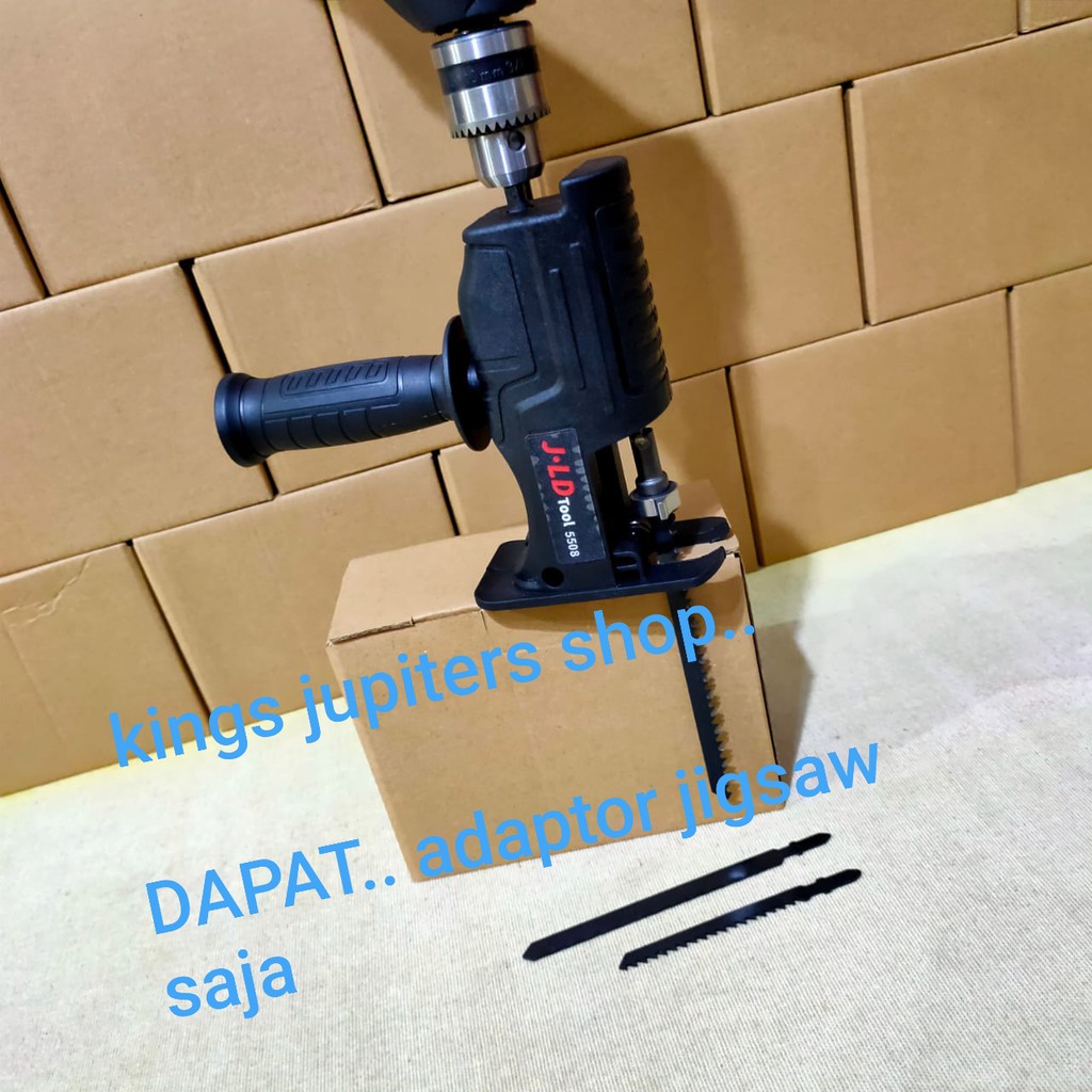 Jual Jadi Adaptor Gergaji Jld Atau Dekwe Pasang Di Bor Mm Mm Kayu Stand Jigsaw Jig Saw