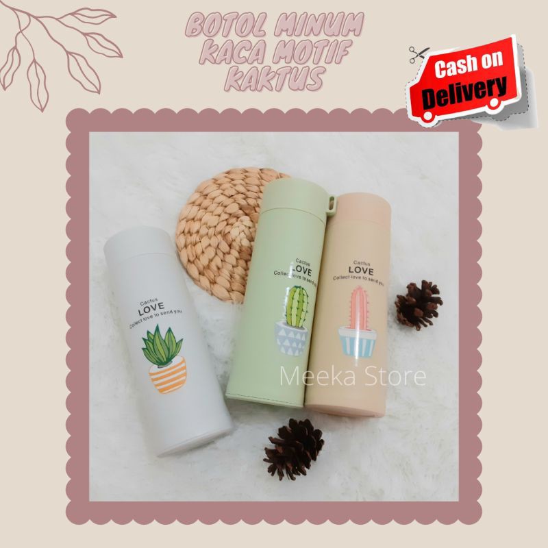 Jual BOTOL KACA Tumblr 450 ML Warna Random Tidak bisa pilih | Shopee ...